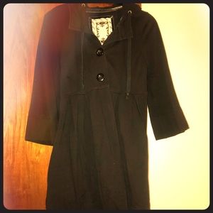 Dark Two-Buttoned Old Navy Jacket/ Coat 🧥 🖤